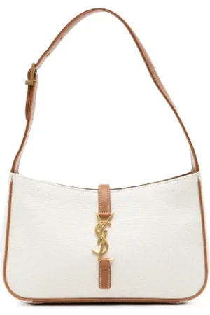 Saint Laurent Pre-owned, Dam, ONE Size, Pre-owned Canvas axelremsvskor