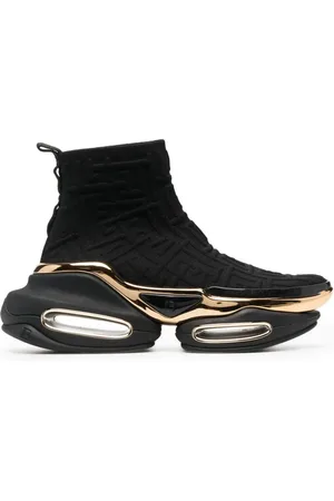 Balmain Skor, Dam, 39 EU, Polyester, Ankle Boots