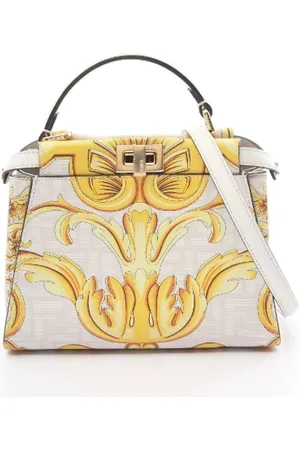 Fendi Pre-owned, Dam, ONE Size, Pre-owned Laeder handvskor