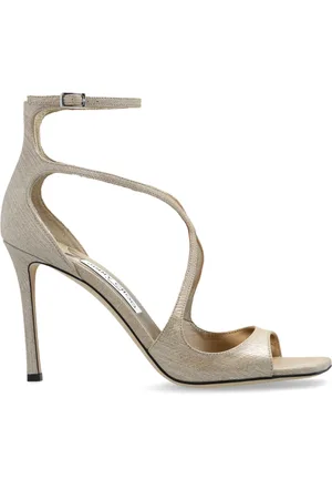 Jimmy Choo Skor, Dam, 41 EU, Läder, Klack sandaler Azia