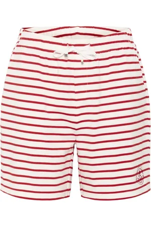 Cream Shorts, Dam, M, Randiga Shorts & Trosor Snowwhite Red