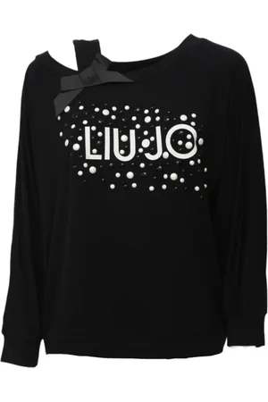 Liu Jo Topp, Dam, S, Spandex, Mönstrad viskos långärmad topp