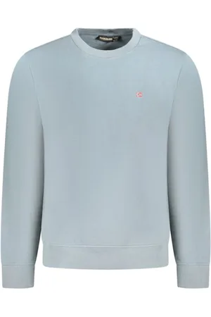 Napapijri Sweatshirts & Hoodies, Herr, S, Tröja med broderad logotyp