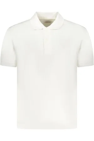 Guess Topp, Herr, 2Xl, Bomull, Vit Bomullspolo Skjorta