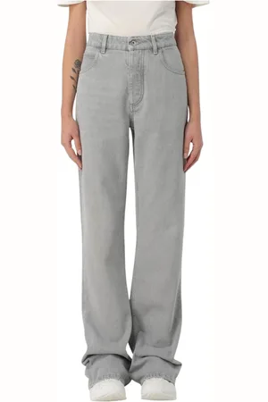 Bottega Veneta Jeans, Dam, S, Bomull, Högmidjade Wide-Leg Jeans