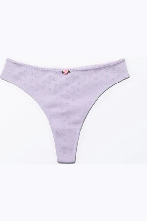 Monki Printed Rose Thongs