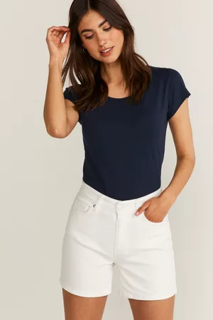 Dobber Kvinna Shorts - Evely denim shorts