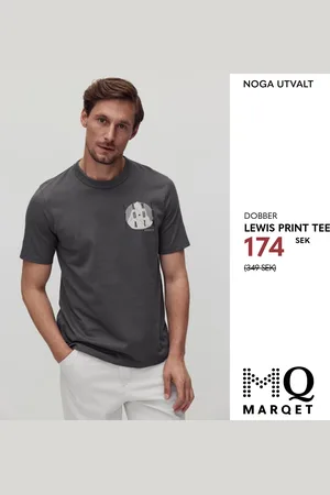 Dobber Lewis print tee