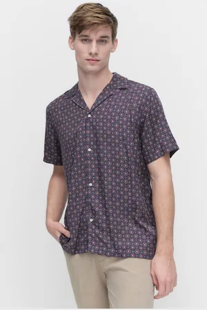 Les Deux Foulard aop ss shirt Skjortor