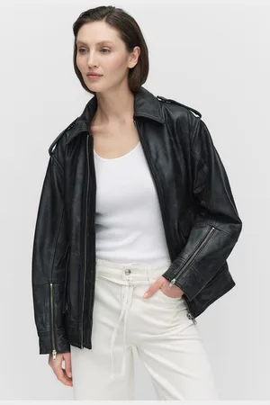 Second Female Auras leather jacket Ytterplagg