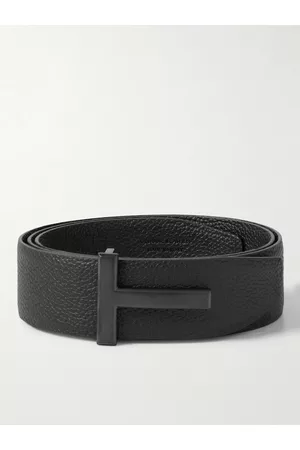 Tom Ford 4cm Full-Grain Leather Belt - Men - - EU 95