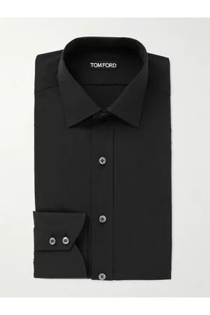 Tom Ford Slim-Fit Cotton-Poplin Shirt - Men - - EU 38