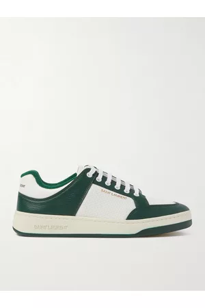 Saint Laurent SL/61 Mesh and Leather Sneakers - Men - - EU 46