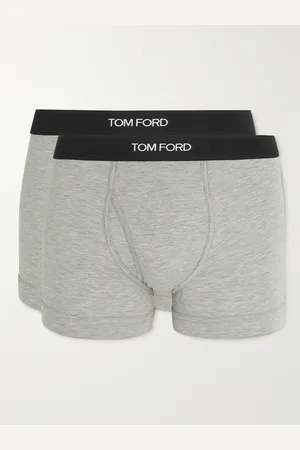 Tom Ford Two-Pack Stretch Cotton and Modal-Blend Boxer Briefs - Men - - S