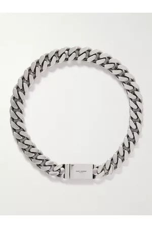 Saint Laurent -Tone Chain Necklace - Men - - L