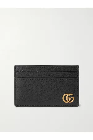 Gucci GG Marmont Full-Grain Leather Cardholder - Men