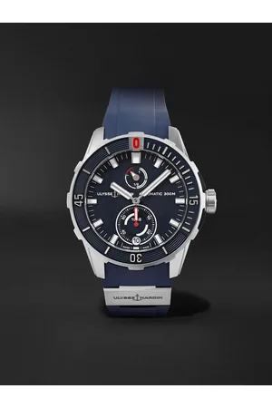 Ulysse Nardin Diver Chronometer Automatic 42mm Stainless Steel and Rubber Watch, Ref. No. 1183-170-3/93 - Men