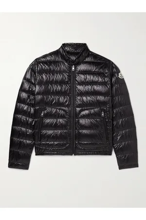 Moncler Acorus Logo-Appliqu??d Quilted Glossed-Shell Down Jacket - Men - - 1
