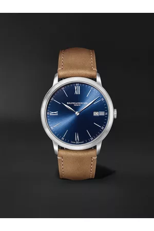 Baume & Mercier Classima 40mm Stainless Steel and Leather Watch, Ref. No. 10385 - Men