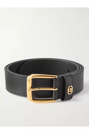Gucci 4cm Logo-Embellished Leather Belt - Men - - EU 60