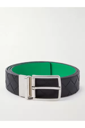 Bottega Veneta 3.5cm Reversible Intrecciato Leather Belt - Men - - EU 90