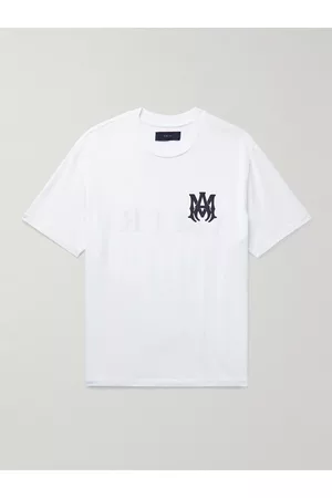 AMIRI Logo-Print Cotton-Jersey T-Shirt - Men - - XS