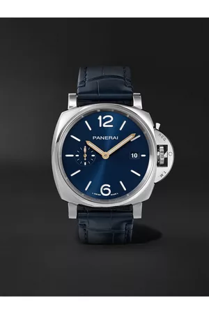 PANERAI Luminor Due Automatic 42mm Stainless Steel and Alligator Watch, Ref. No. PAM01274 - Men