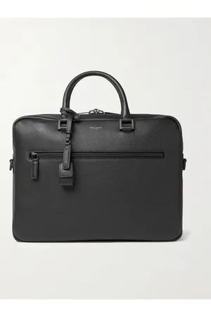 Saint Laurent Sac de Jour Full-Grain Leather Briefcase - Men