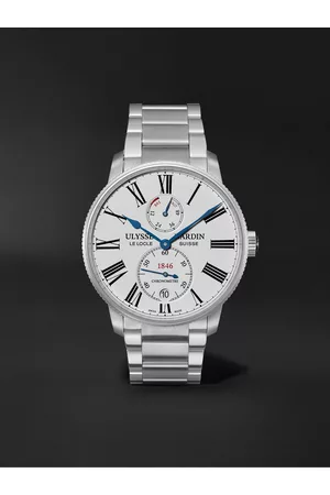 Ulysse Nardin Marine Torpilleur Automatic 42mm Stainless Steel Watch, Ref. No. 1183-310-7M/40 - Men
