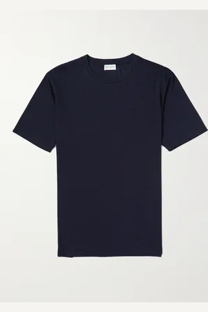 Saint Laurent Wool and Silk-Blend T-Shirt - Men - - XS