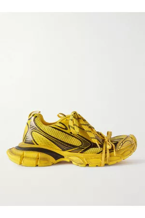Balenciaga 3XL Distressed Mesh and Rubber Sneakers - Men - - EU 43