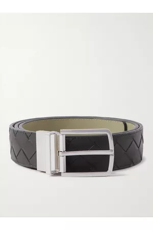 Bottega Veneta 3.5cm Reversible Intrecciato Leather Belt - Men - - EU 80