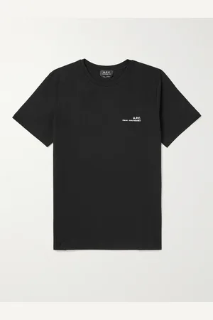 A.P.C. Logo-Print Cotton-Jersey T-Shirt - Men - - S