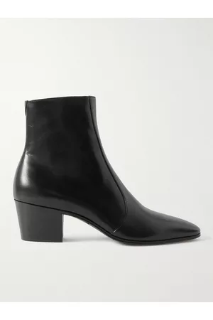 Saint Laurent Vassili Leather Ankle Boots - Men - - EU 46.5