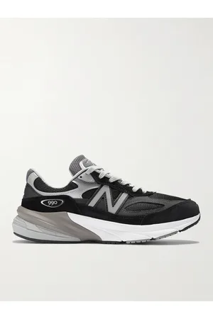New Balance 990v6 Leather-Trimmed Suede and Mesh Sneakers - Men - - UK 6