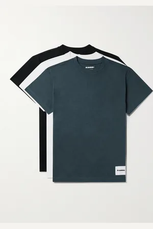 Jil Sander Set of Three Organic Cotton-Jersey T-Shirts - Men - - S