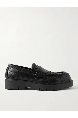 Bottega Veneta Haddock Intrecciato Leather Loafers - Men - - EU 45.5