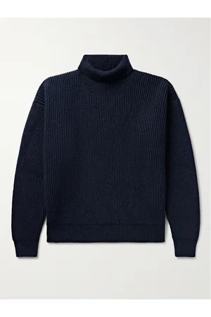 Loro Piana Ribbed Cashmere and Mohair-Blend Rollneck Sweater - Men - - IT 50