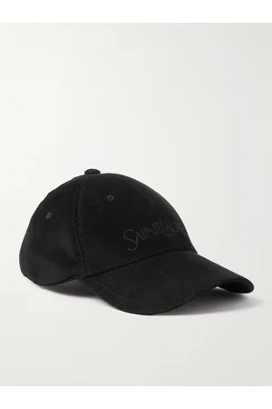 Saint Laurent Logo-Embroidered Cotton-Cordurory Baseball Cap - Men - - 59