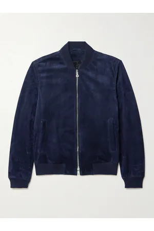 Mr P. Suede Bomber Jacket - Men - - M