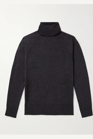 Mr P. Slim-Fit Merino Wool Rollneck Sweater - Men - - L
