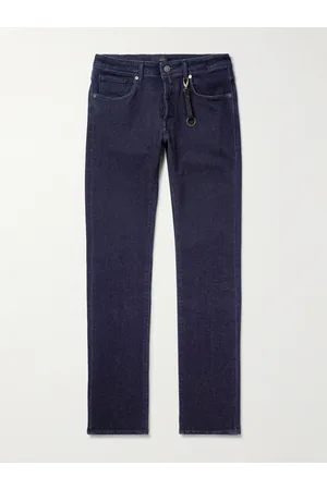 Incotex Division Slim-Fit Logo-Appliqu??d Jeans - Men - - UK/US 34
