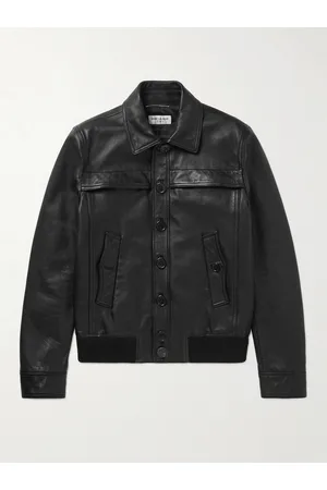 Saint Laurent Padded Leather Jacket - Men - - IT 52