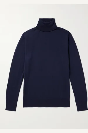 Mr P. Slim-Fit Merino Wool Rollneck Sweater - Men - - S