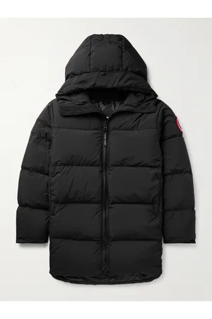Canada Goose Lawrence Logo-Appliqu??d Quilted Enduraluxe?? Hooded Down Jacket - Men - - XL