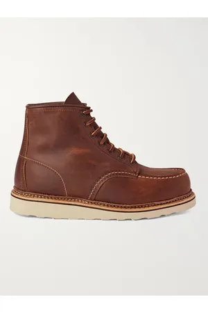 Red Wing 1907 Classic Moc Leather Boots - Men - - UK 6