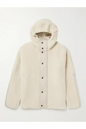 Loro Piana Shell-Trimmed Cashmere and Silk-Blend Fleece Jacket - Men - - S