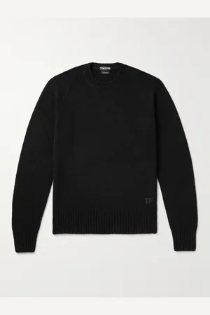 Tom Ford Logo-Embroidered Knitted Cashmere Sweater - Men - - IT 48