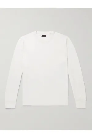 Tom Ford Slim-Fit Lyocell and Cotton-Blend Jersey T-Shirt - Men - - IT 52