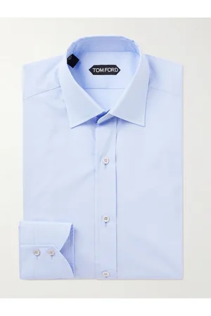 Tom Ford Cotton-Poplin Shirt - Men - - EU 38
